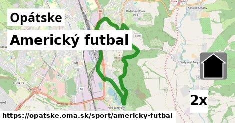 americký futbal v Opátske