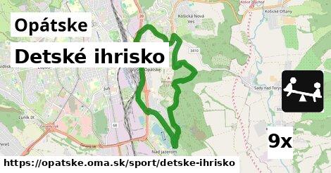 Detské ihrisko, Opátske