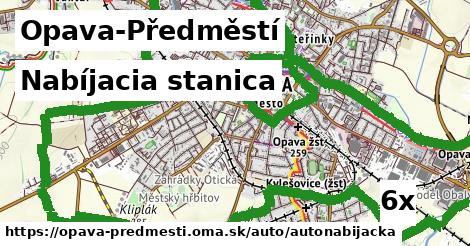 Nabíjacia stanica, Opava-Předměstí