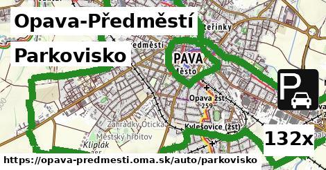 Parkovisko, Opava-Předměstí