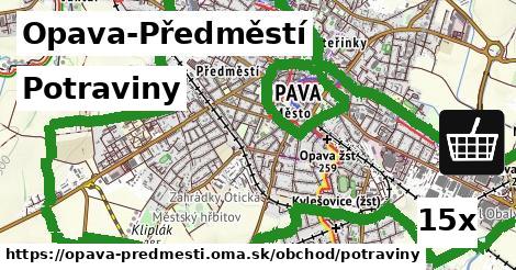 potraviny v Opava-Předměstí