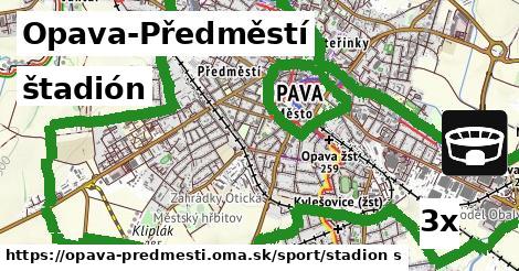 štadión, Opava-Předměstí