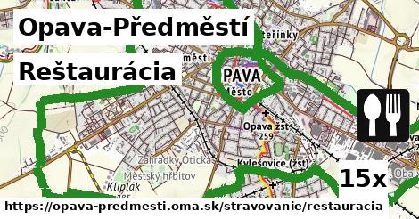 reštaurácia v Opava-Předměstí