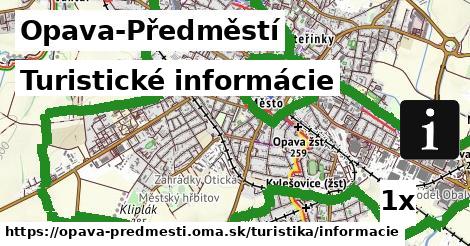 Turistické informácie, Opava-Předměstí