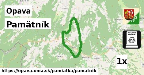 Pamätník, Opava