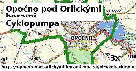 Cyklopumpa, Opočno pod Orlickými horami