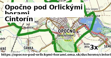 Cintorín, Opočno pod Orlickými horami