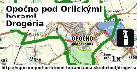 Drogéria, Opočno pod Orlickými horami