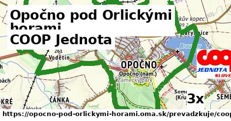 COOP Jednota, Opočno pod Orlickými horami