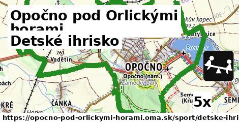 Detské ihrisko, Opočno pod Orlickými horami