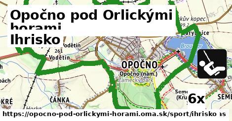 ihrisko v Opočno pod Orlickými horami