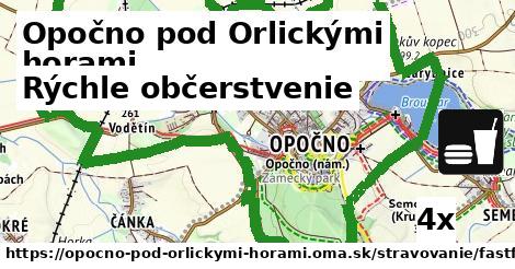 Rýchle občerstvenie, Opočno pod Orlickými horami