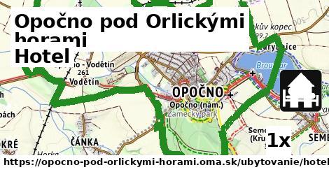 Hotel, Opočno pod Orlickými horami