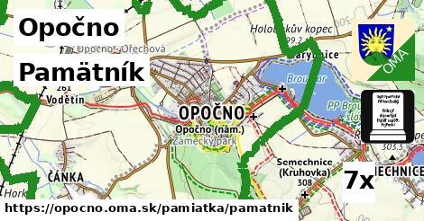 Pamätník, Opočno