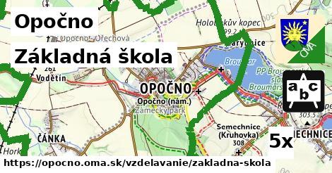 Základná škola, Opočno