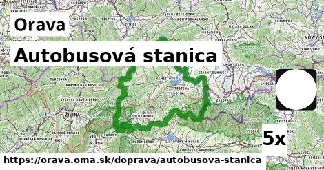 Autobusová stanica, Orava