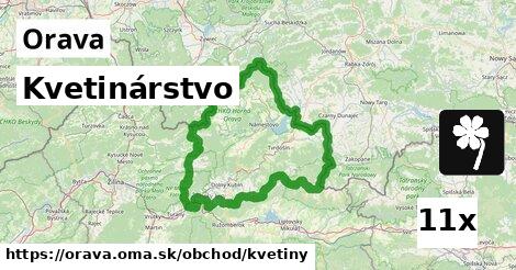 Kvetinárstvo, Orava