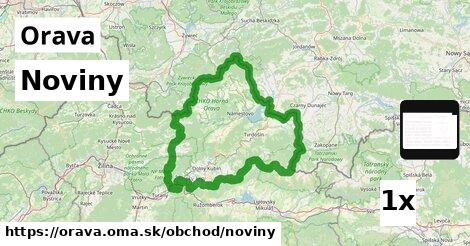 Noviny, Orava