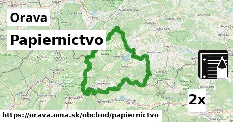 Papiernictvo, Orava