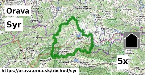 Syr, Orava
