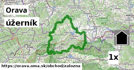úžerník, Orava