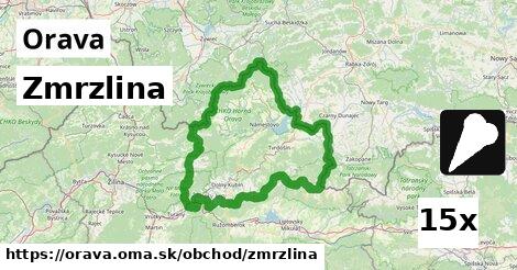 Zmrzlina, Orava