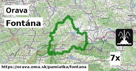 Fontána, Orava