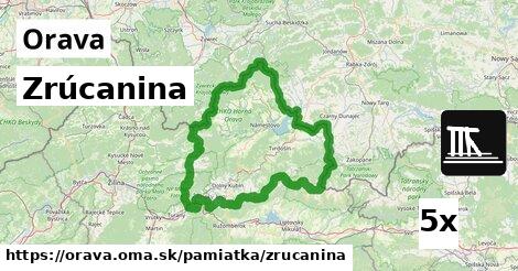 Zrúcanina, Orava