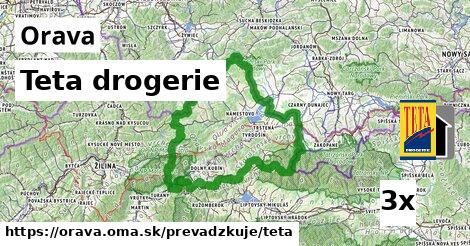 Teta drogerie, Orava