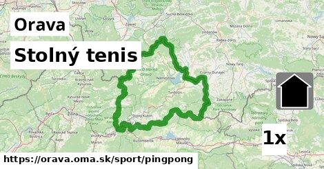 Stolný tenis, Orava