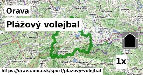 Plážový volejbal, Orava