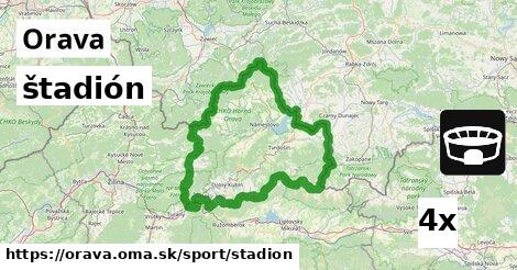 štadión, Orava