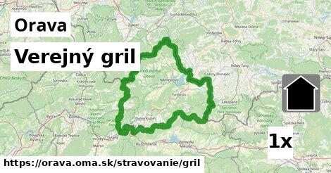 Verejný gril, Orava