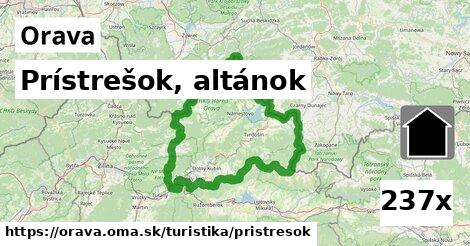 Prístrešok, altánok, Orava