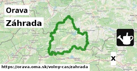 Záhrada, Orava