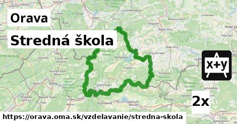 Stredná škola, Orava