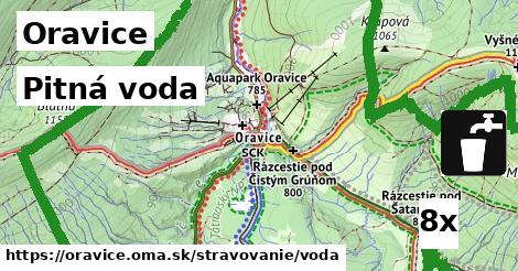 Pitná voda, Oravice