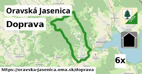 doprava v Oravská Jasenica