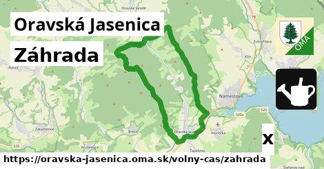 Záhrada, Oravská Jasenica