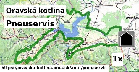 Pneuservis, Oravská kotlina