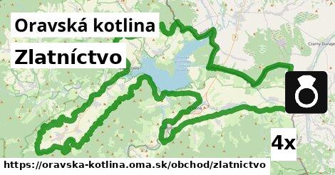 Zlatníctvo, Oravská kotlina