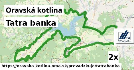 Tatra banka, Oravská kotlina