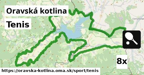 Tenis, Oravská kotlina