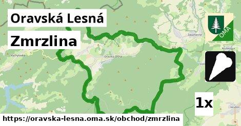 Zmrzlina, Oravská Lesná