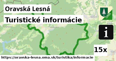 Turistické informácie, Oravská Lesná