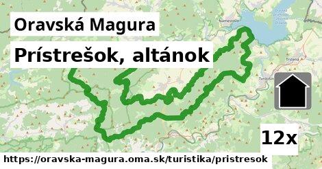 Prístrešok, altánok, Oravská Magura