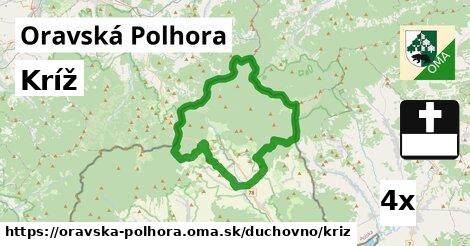 Kríž, Oravská Polhora