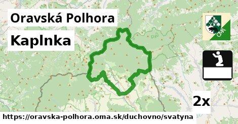 Kaplnka, Oravská Polhora