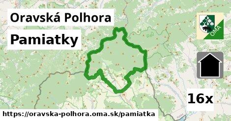 pamiatky v Oravská Polhora