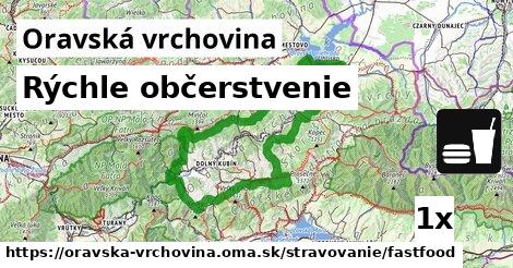 Všetky body v Oravská vrchovina